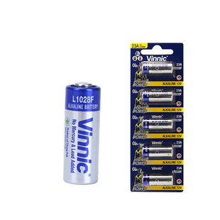 vinnic/松柏L1028F 23A 12V报警器遥控器无汞高电压 碱性电池5节