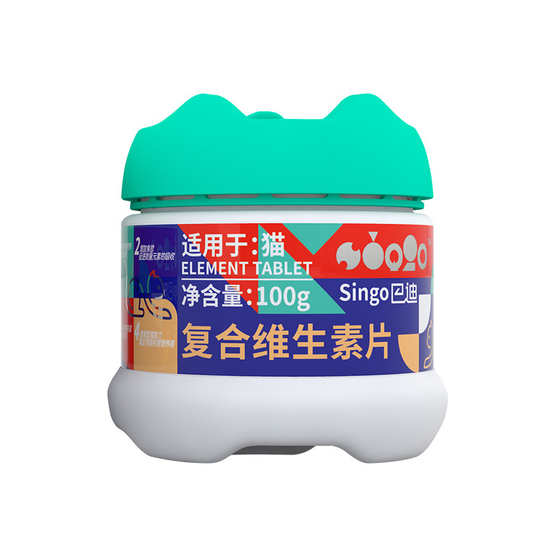 【官方授权店】巴迪猫咪维生素片
