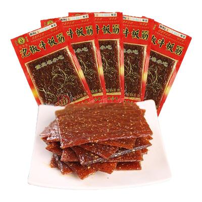 陆草垫重庆风味泡椒牛板筋辣条