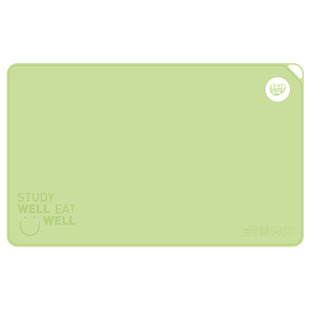 易优家硅胶餐垫小学生午餐宝宝餐桌垫隔热垫防水防油儿童折叠餐垫