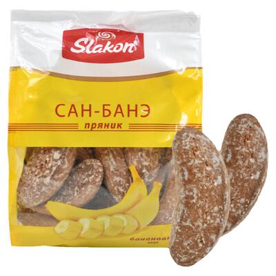俄罗斯进口食品香蕉饼干小面包