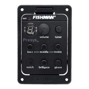 木吉他拾音器 带打板 电箱改装301开孔 降噪均衡调音表演出防啸叫