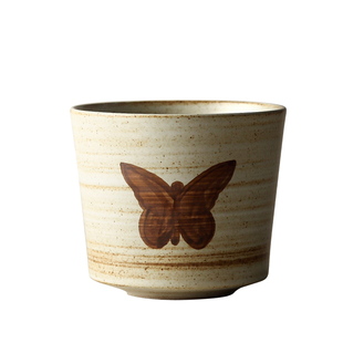 九土创意马克杯茶杯情侣家用咖啡杯怀旧老式陶瓷水杯套装好看杯子