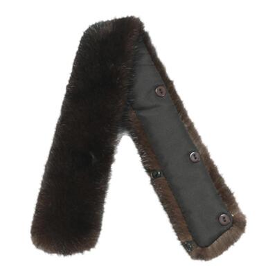 精品整皮立领水貂獭兔毛领子通用