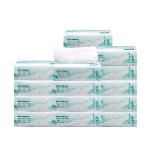 青青子衿青色烟雨抽纸家用整箱大包纸卫生纸家用餐巾纸20包/箱