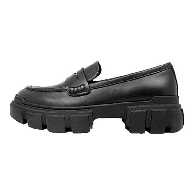 Rockport/乐步乐福真皮小皮鞋女2025秋冬通勤牛皮松糕厚底鞋子