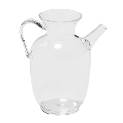 专用带过滤防烫透明玻璃公道杯