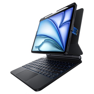 NAIDUN奈盾触点iPad直连妙控键盘适用iPadpro11寸25悬浮air4/5/6/713平板电脑12.9免蓝牙免充电智能键盘新款