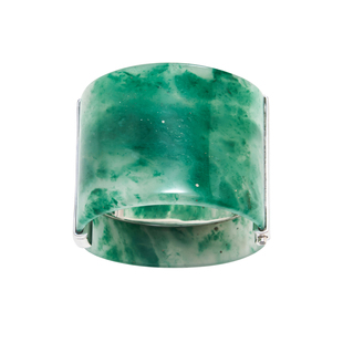 SUDROV/素觉2025F/W 有情相知有义相惜 非洲翠宝石轻奢宽手镯女