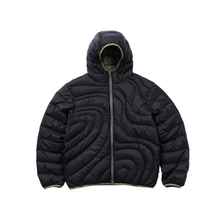 BOHRHOO25AW「梯田设计排骨羽绒」95白鸭绒轻薄连帽中间层羽绒服