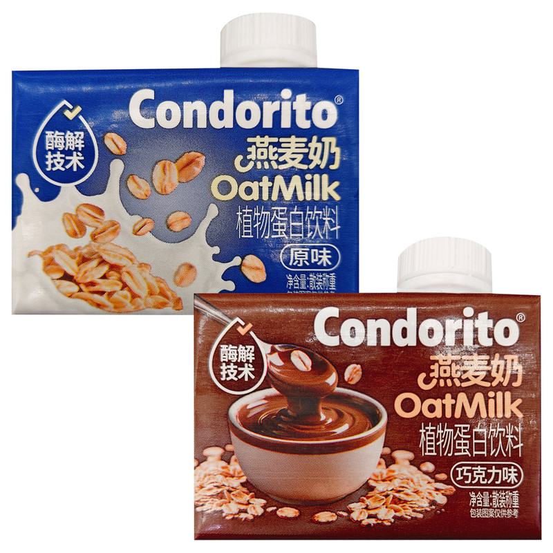 孔多里多燕麦奶原味巧克力味饮料