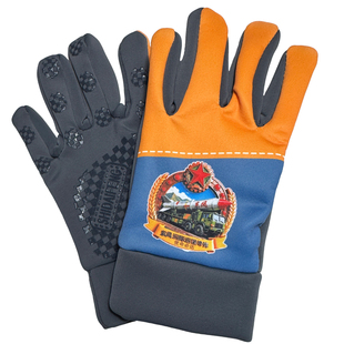 儿童防水手套冬季防滑加绒保暖玩雪滑冰弹性贴手防风骑车打球单杠