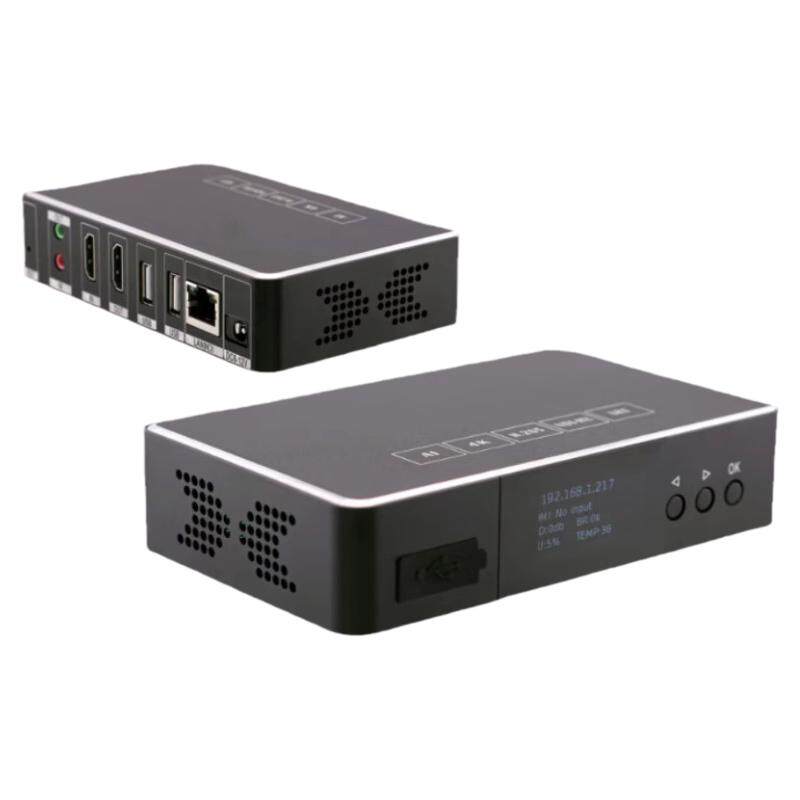 h265/hdmi编码器 NDI直播编码器 srt/rtsp/iptv电脑监控转海康NVR