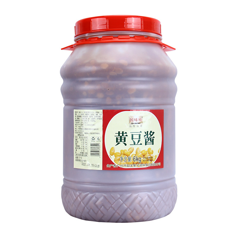 国味威黄豆酱6kg商用蒸炒拌蘸