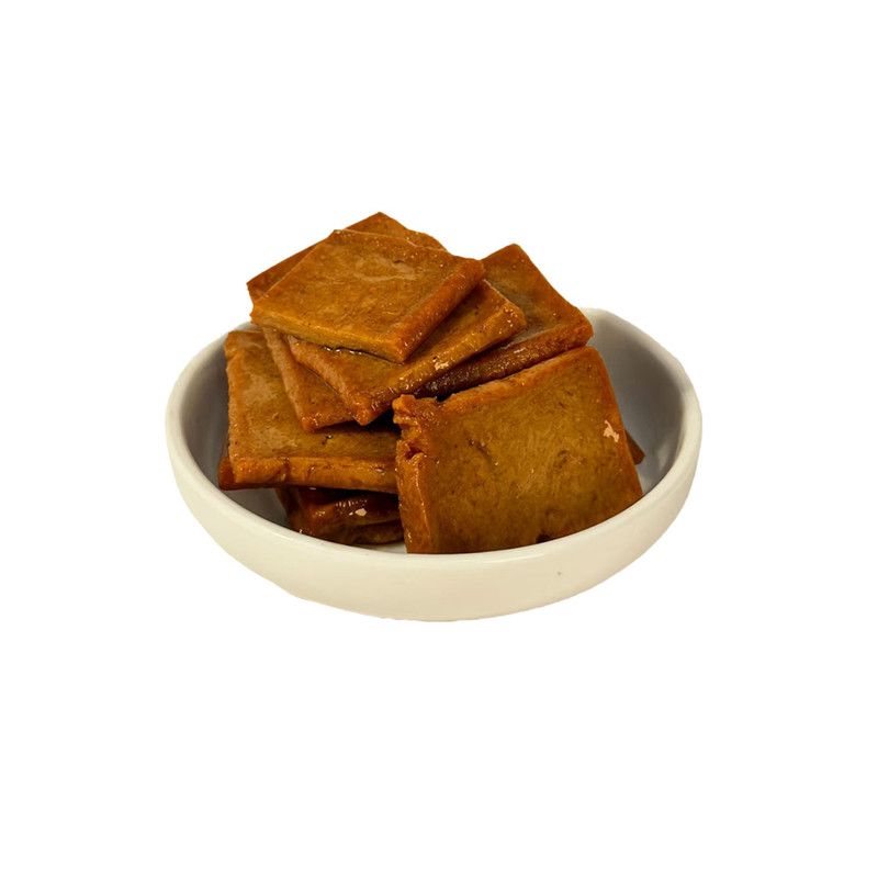 素风干肉素豆干素零食200克