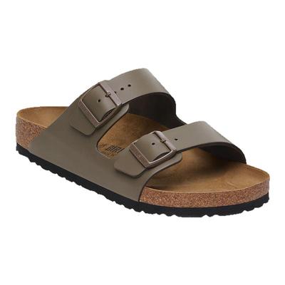 BIRKENSTOCK勃肯牛皮革双扣拖鞋