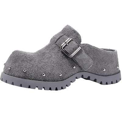 BellaLily2025春新款厚底勃肯鞋女小众洋气时髦休闲鞋外穿款半拖