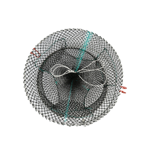 海用螃蟹笼加粗加重折叠弹簧笼捕蟹网虾笼螃蟹笼子海边抓螃蟹工具