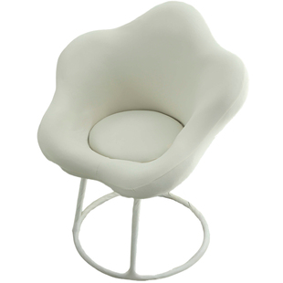 2026通用化妆椅子套罩保护花瓣坐垫靠背圆弧形美甲梳妆五角板凳座