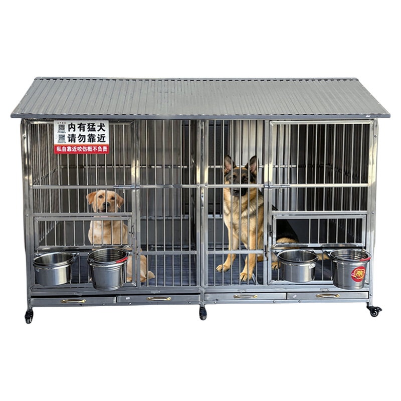 大牛不锈钢狗笼子大型犬