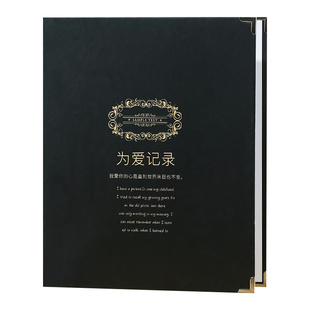 3寸640张拍立得LOMO照片相册本纪念册插页式大容量家庭影集5寸