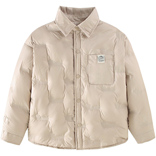 雅鹿2025新款亲子装青少年儿童轻薄羽绒服男女童宝宝秋冬薄款外套