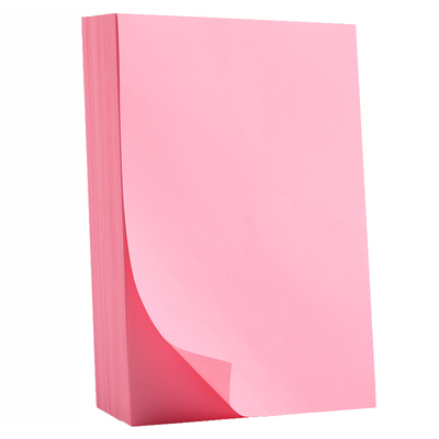 粉红色橙黄得力70ga4打印复