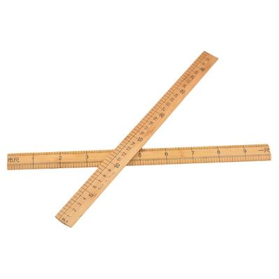 diy竹尺双面划线打样厘米手工