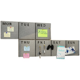 毛毡贴办公室墙面装饰司企业文化创意照片氛围布置员工告栏展示板