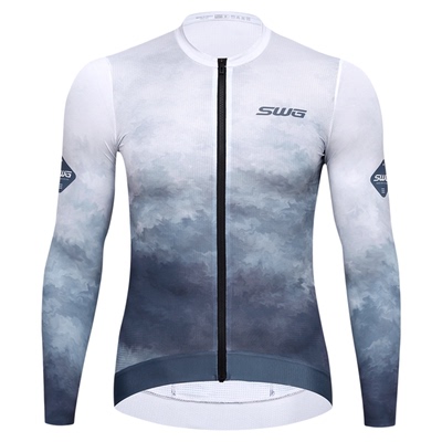 自行车骑行服男女透气长袖套装