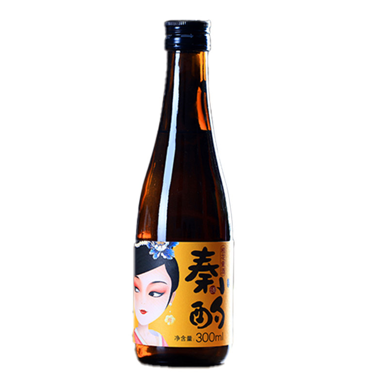 秦小酌桂花黄酒陕 西安特产古法酿造糯米酒9度微醺自然发酵桂花酿