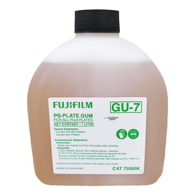 FUJIFILM富士保护胶印刷机PS版保护液CTP版护版胶GU-7锌铝板热卖