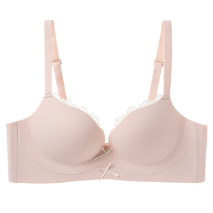 无痕内衣女士小胸聚拢显大无钢圈收副乳防下垂文胸罩2026新款爆款