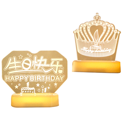 生日灯牌摆件氛围装饰高颜值