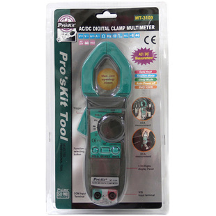宝工MT-3109/3102数显数字交直流钳形表数字钳型万用表电流表勾表
