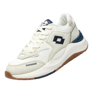 LOTTO/乐途男鞋菱型老爹鞋情侣复古阿甘鞋秋冬透气增高运动休闲鞋