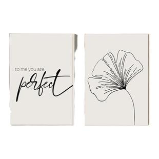 现代简约客厅装饰画抽象蒲公英挂画书房卧室餐厅组合沙发背景壁画