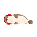 多爱正版耳机海豹毛绒玩具睡觉抱玩偶超柔软公仔送男女孩生日礼物