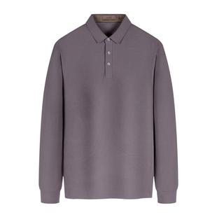 【7A抗菌纯棉】庄吉男士长袖POLO衫2026春季新款商务休闲翻领T恤