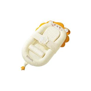 Shiada/新安代床中床婴儿新生宝宝防惊跳安抚床上斜坡枕二合一