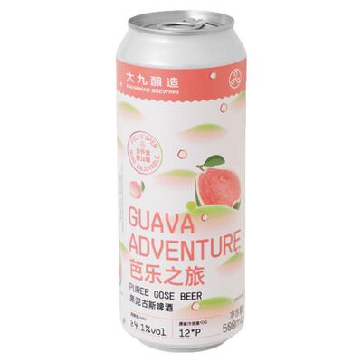 大九酿造芭乐之旅果泥古斯啤酒