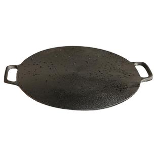 原生铸铁山东杂粮煎饼鏊子煎饼锅家用无涂层平底锅煎饼果子工具
