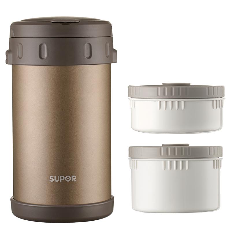 苏泊尔保温饭盒饭桶超长保温家用上班族大容量学生便携多层便当盒