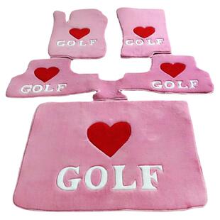 适用于奥迪奔驰保时捷路虎大众本田个性潮可爱卡通汽车脚垫