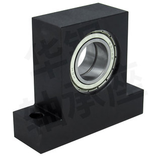 TBHC立式双轴承座组件固定座支撑座丝杆支撑座光轴座50