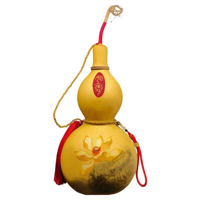 特大葫芦摆件烙画天然办公室客厅