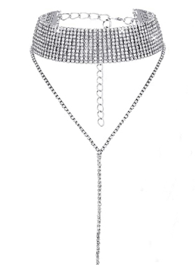 满钻项链锦希水钻女水钻