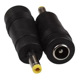 DC直流电源转换头5.5/2.1/1.35母转公笔记本转接头电源头公母头