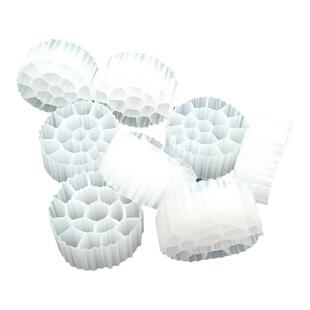 MBBR填料  K3/K1滤料加厚白色新型鱼池缸过滤器 水族生物悬浮填料
