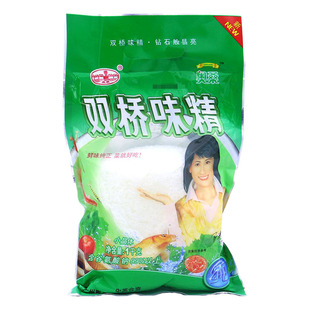 双桥味精1000g小晶体粗颗粒粮食酿造增鲜提回味耐煮1kg炒菜煲汤